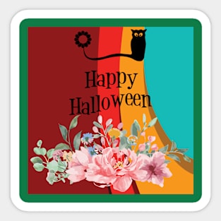 Colorful  halloween Sticker